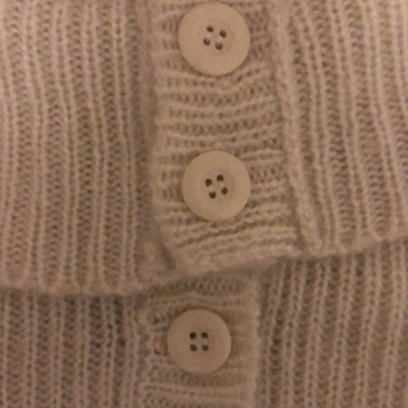 CREAM Chunky Cable Knit Turtleneck Minimalist Sweater Dress Small - Picture 5 of 5